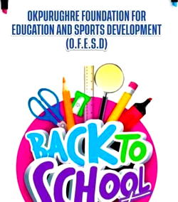 Foundation begins distribution of 100m writing materials across schools in Ethiope West