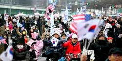 South Koreans protest in snow as Yoon arrest deadline nears