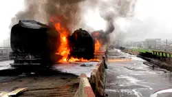Two die in road accident, 17 hospitalised over gas explosion fire in Rivers