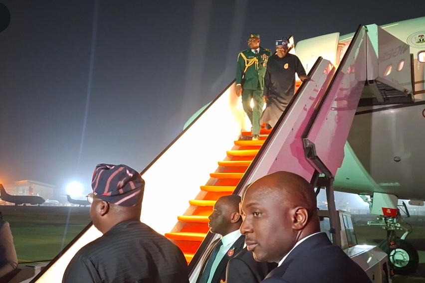 Tinubu returns to Abuja after Yuletide holidays, Ghana trip Vanguard News