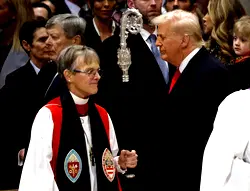 I won’t apologise, says Bishop who confronted Trump during sermon