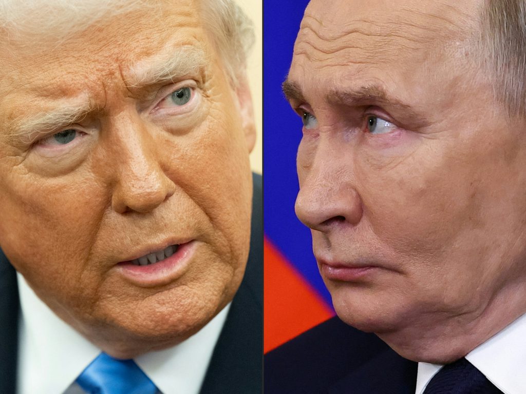 Putin tells Trump 'peace negotiations' on Ukraine possible