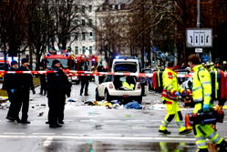 At least 20 hurt after car crashes into crowd in Germany