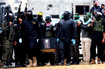 Hamas releases video of two Israeli hostages in Gaza