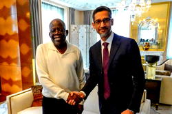 Tinubu meets Google CEO Pichai in France over AI partnership