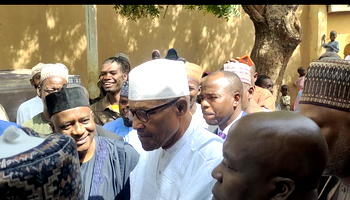 Buhari votes in Katsina LG poll