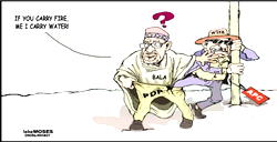 Cartoon: WIKEd BALAnce of power