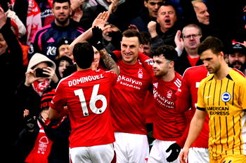 EPL: Wood grabs hat-trick as Nottingham Forest batter Brighton 7-0