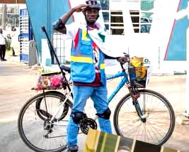 9 days of big snakes, accidents, lonely roads riding bicycle from Akwa Ibom to Ogun – Evangelist Babadan