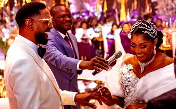 Photos: COZA pastor Fatoyinbo, wife renew marriage vows in Abuja after 25 years