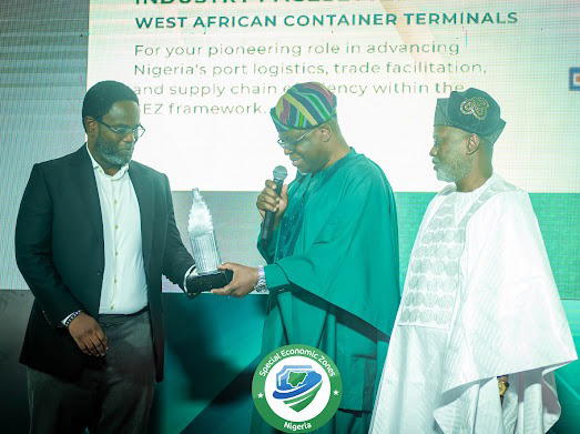 WACT-APM Terminals Nigeria sets industry benchmark with Special Economic Zones Award