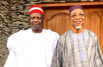 Aregbesola, Kwankwaso meet in Lagos 