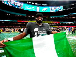 Meet Nigerian-born Moro Ojomo who led Philadelphia Eagles to Super Bowl triumph