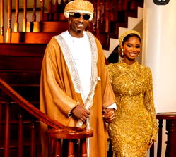 Photos: Iyabo Ojo daughter Priscilla ties knot with Tanzanian lover Juma Jux