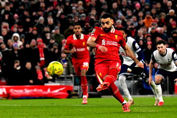 Liverpool thrash Tottenham 4-0 to reach League Cup final