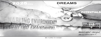 Cartoon: ‘Keep renewing you hope guys, I still have 6 years’