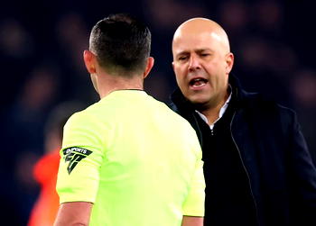 Liverpool boss Slot accused of foul-mouthed rant at ref