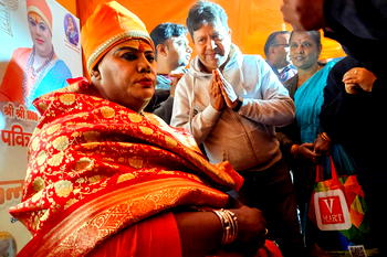 Transgender religious order gets rare approval at India’s Hindu festival