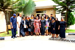 Female lawyers pay solidarity visit to Lagos Assembly Speaker Meranda