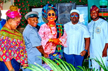 Titilayo Adulola celebrates retirement, honoured by Ambassador Ajadi