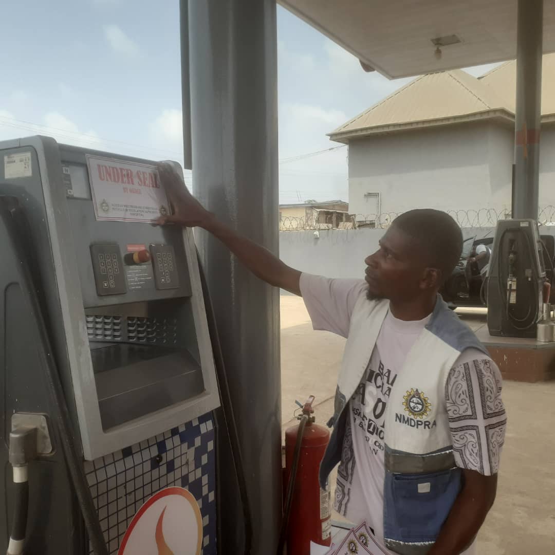 NMDPRA seals two filling stations, gas facility in Ogun