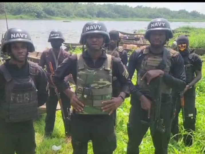 Navy foils oil theft, seizes stolen illegally refined crude in Ondo