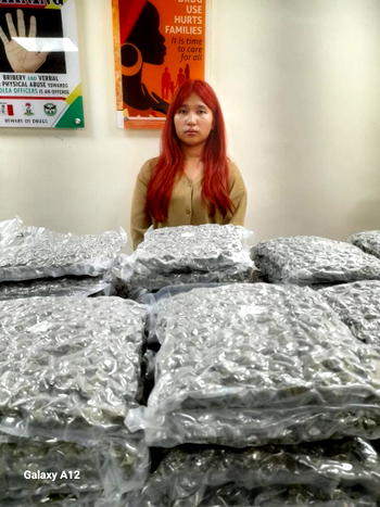 NDLEA busts international drug ring, nabs Thai lady at Lagos Airport with illicit drugs
