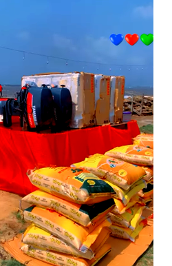 Emami dole out items worth millions of Naira  to  Ilaje fishermen for supporting Tinubu