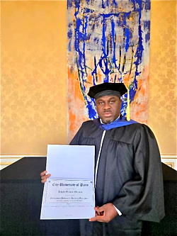 Okunola receives honourary doctorate from City University of Paris