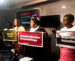 StandWithMeranda: Women’s groups rally support for Lagos speaker