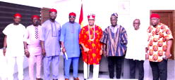 Eze Ihenetu visits Ghana’s Minister of Local Government and Chieftaincy Affairs