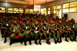 208 army officers write Lt. to Capt. promotion examination 