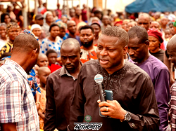 Again, Prophet Sam Ojo storms Lagos as thousands gather for Last Minute Miracle Crusade