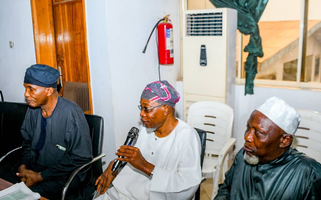 Photos: Aregbesola meets with man accused of 2006 assassination plot, forgives him