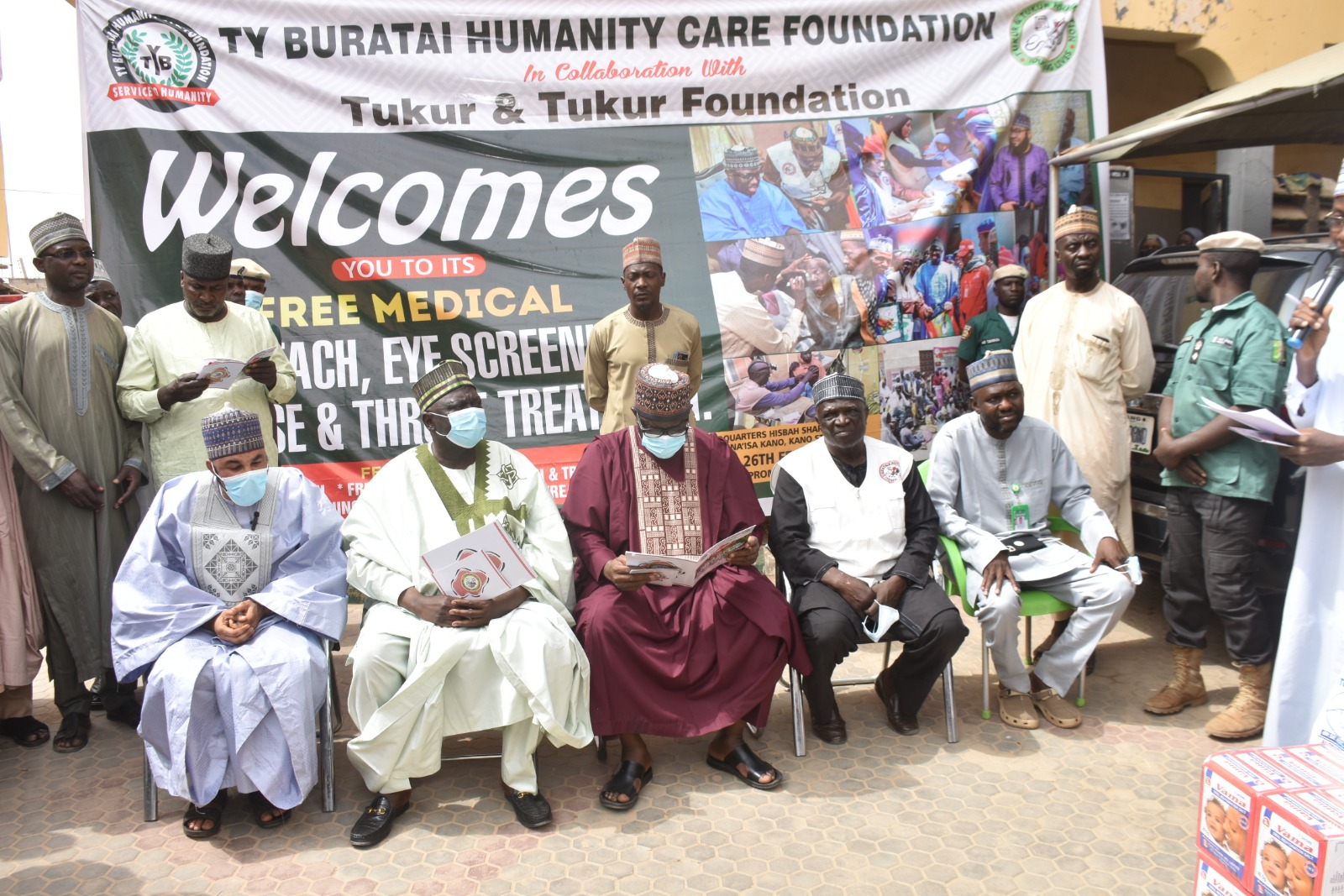 TY Buratai Foundation Organises Free Medical Outreach -Over 1800 Persons Benefit