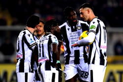 Udinese’s Lucca fights with teammates after insisting on taking penalty kick