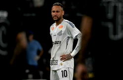 Neymar on target for Santos with first goal since 2023