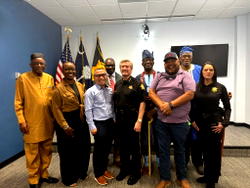Okie leads delegation to Sheriff Leon Lott on minority issues