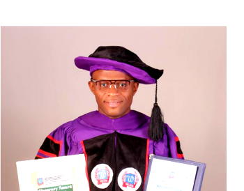 Nigerian Architect, Louis Kachiside, bags honorary doctorate degree