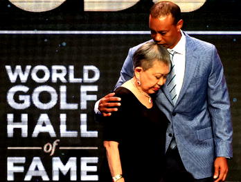 Tiger Woods announces death of mother, ‘my biggest fan’