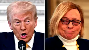 ‘See you in court’: Trump, governor spar over trans rights