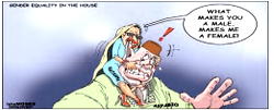 Cartoon: But remove your fingers from my eyes, I need ‘uncommon sight’