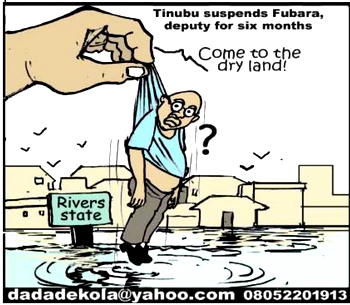 Cartoon: ‘We’re not WIKEd, just learn how to swim’