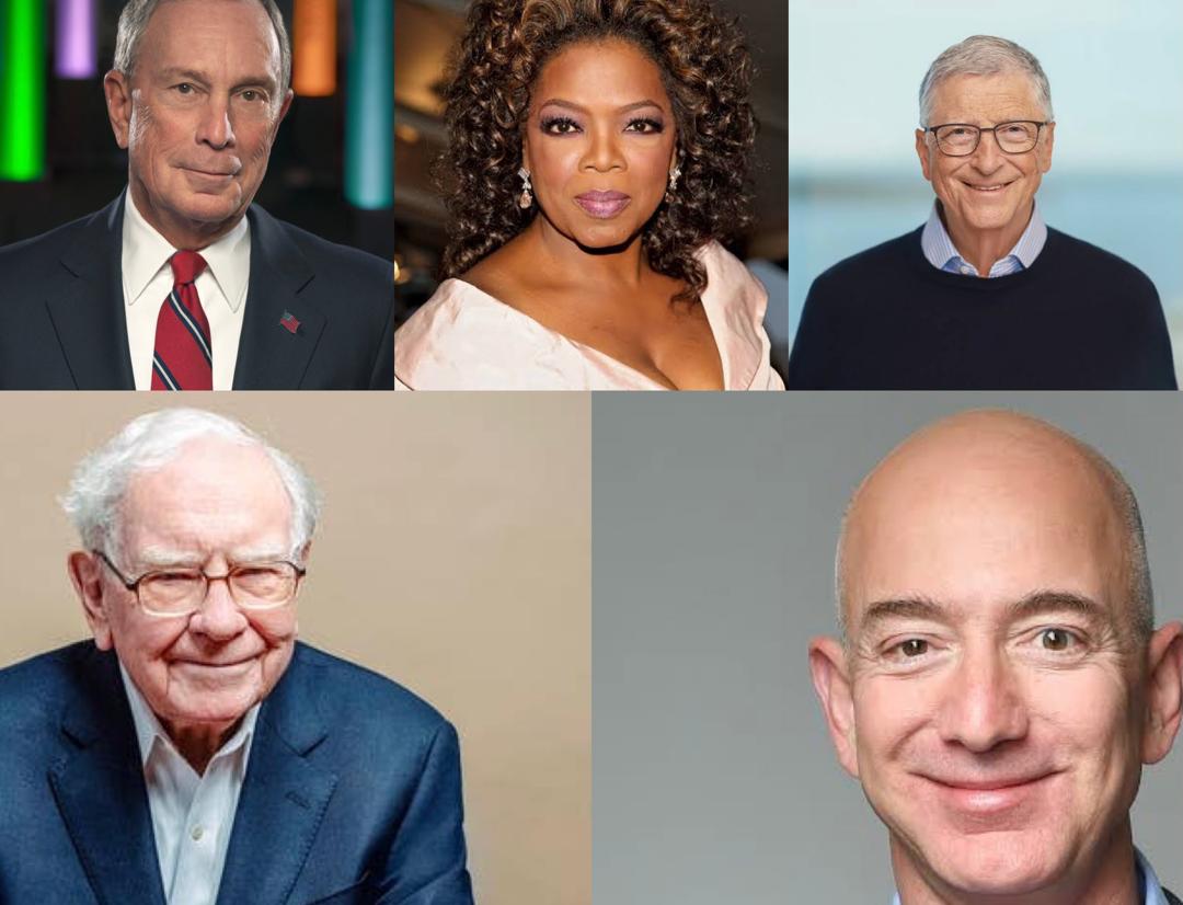5 top billionaires and their first jobs