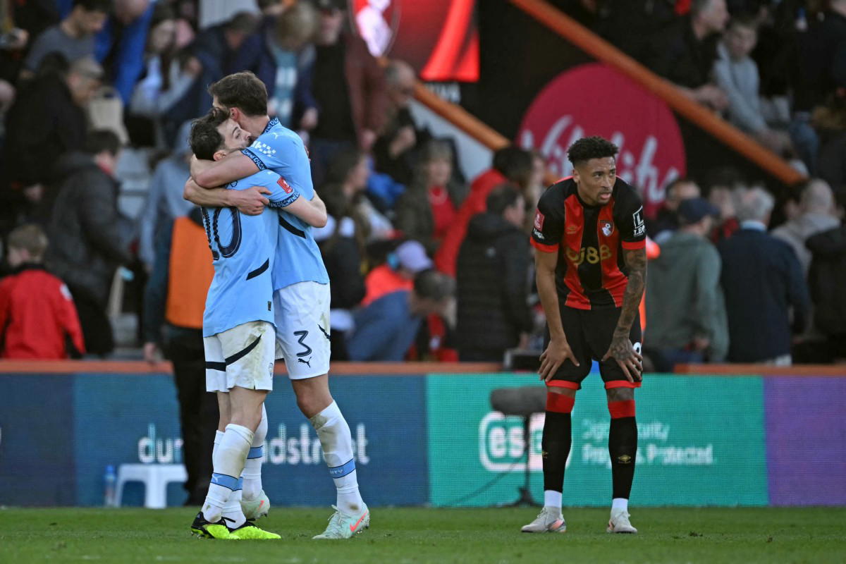Marmoush fires Man City into FA Cup semis after Haaland limps off