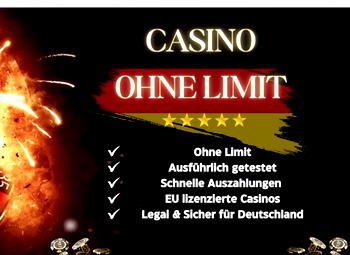 Online Casino ohne Limit: Die besten 5 Casinos 2025