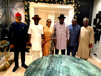 Dickson leads opposition senators on visit to suspended Natasha Akpoti-Uduaghan
