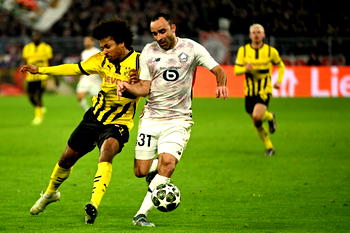 Dortmund held by Lille in Champions League first leg