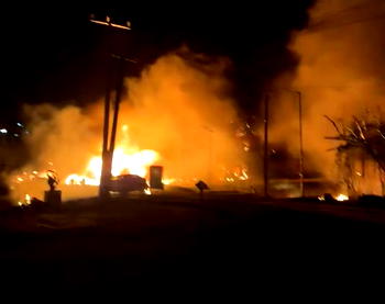 Update: Church, buildings, cars razed in Lagos tanker explosion