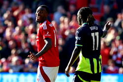EPL: Hodson-Odoi scores only goal as Nottingham Forest beat Man City